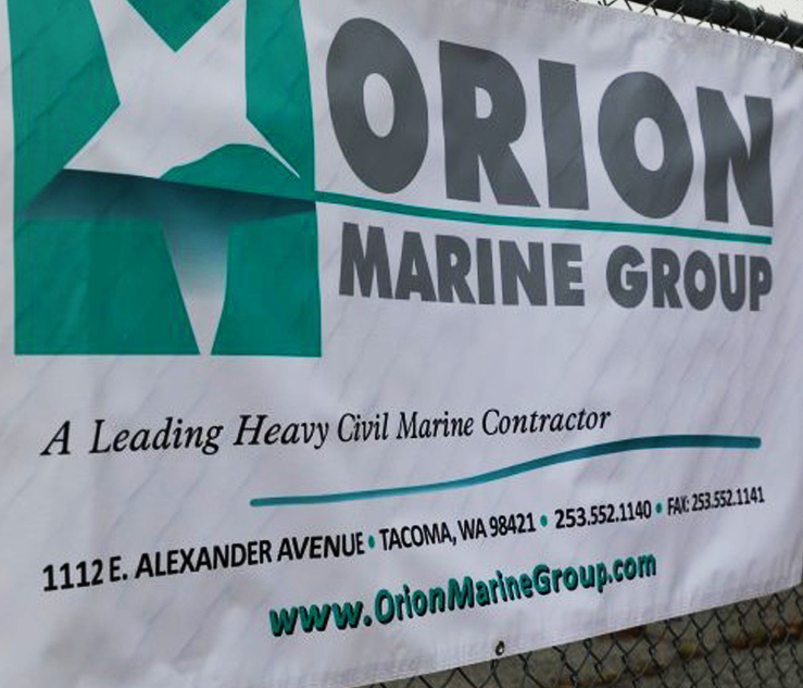 Image of Orion Marine Group banner