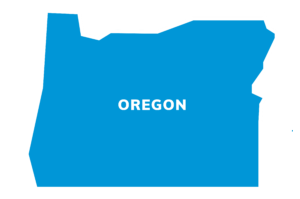 Oregon map